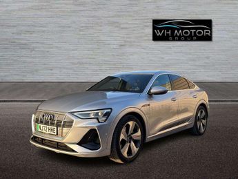 AUDI E-TRON e-tron Sportback 55 S Line Quattro Auto 4WD 5dr