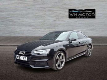 AUDI A4 2.0 A4 Black Edition TDI Quattro Semi-Auto 4WD 4dr
