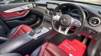 Mercedes-Benz GLC 3.0 GLC43 V6 AMG (Premium Plus) RED / BLK LEATHER + BODYKIT + Co