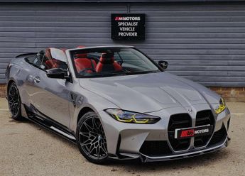 BMW M4 3.0 BiTurbo Competition Convertible 2dr Petrol Steptronic M xDri