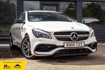 Mercedes CLA 2.0 CLA45 AMG Coupe 4dr Petrol SpdS DCT 4MATIC Euro 6 (s/s) (381