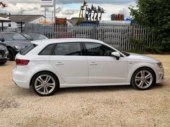 AUDI A3 1.4 TFSI CoD S line Sportback 5dr Petrol S Tronic Euro 6 (s/s) (