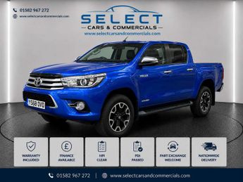 Toyota Hi Lux 2.4 HI-Luxury Invincible X D-4D 4WD Double Cab Auto 4WD 5dr