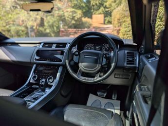 LAND ROVER RANGE ROVER SPORT 5.0 Range Rover Sport SVR S/C Auto 4WD 5dr