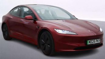 TESLA MODEL 3 Saloon 4dr Electric Auto RWD (208 ps)