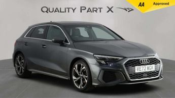 Audi A3 1.0 TFSI 30 S line Sportback 5dr Petrol Manual Euro 6 (s/s) (110