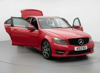 MERCEDES-BENZ C-CLASS 2.1 C220 AMG Sport+ CDi BlueEfficiency Auto 4dr
