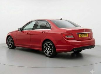 MERCEDES-BENZ C-CLASS 2.1 C220 AMG Sport+ CDi BlueEfficiency Auto 4dr