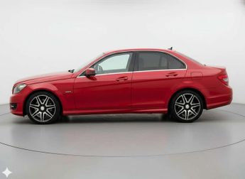 MERCEDES-BENZ C-CLASS 2.1 C220 AMG Sport+ CDi BlueEfficiency Auto 4dr