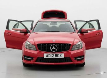 MERCEDES-BENZ C-CLASS 2.1 C220 AMG Sport+ CDi BlueEfficiency Auto 4dr