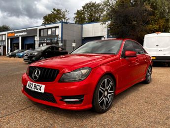 MERCEDES-BENZ C-CLASS 2.1 C220 AMG Sport+ CDi BlueEfficiency Auto 4dr
