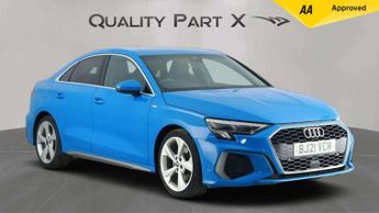 Audi A3 1.0 TFSI 30 S line Saloon 4dr Petrol S Tronic Euro 6 (s/s) (110 