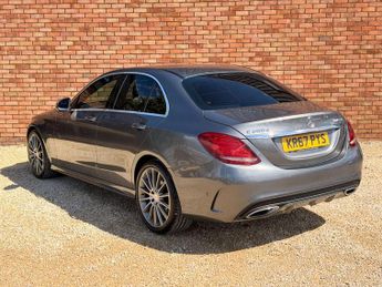 Mercedes-Benz C Class 1.6 C200d AMG Line Saloon 4dr Diesel G-Tronic+ Euro 6 (s/s) (136