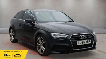 Audi A3 2.0 TDI S line Hatchback 3dr Diesel Manual Euro 6 (s/s) (150 ps)