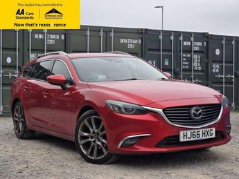 Mazda 6 2.2 SKYACTIV-D Sport Nav Estate 5dr Diesel Auto Euro 6 (s/s) (17