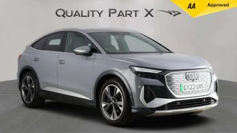Audi Q4 e-tron 40 S line Sportback 5dr Electric Auto 82kWh (204 ps)
