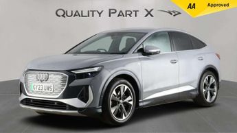 Audi Q4 e-tron 40 S line Sportback 5dr Electric Auto 82kWh (204 ps)
