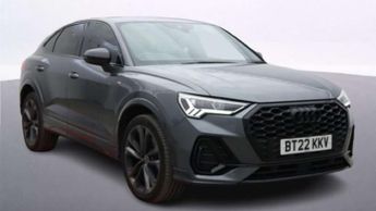 Audi Q3 1.4 TFSIe 45 Black Edition Sportback 5dr Petrol Plug-in Hybrid S