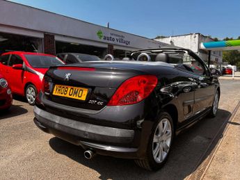 PEUGEOT 207 CC 1.6 16v Sport Convertible 2dr Petrol Automatic (173 g/km, 120 bh