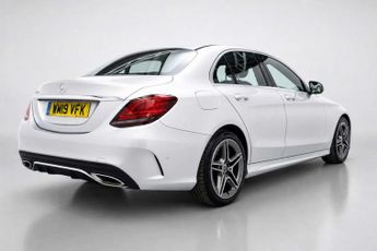 MERCEDES-BENZ C Class 1.5 C200 MHEV EQ Boost AMG Line (Premium) Saloon 4dr Petrol G-Tr