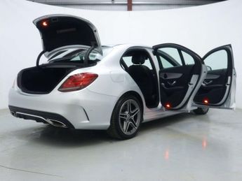 MERCEDES-BENZ C Class 1.5 C200 MHEV EQ Boost AMG Line (Premium) Saloon 4dr Petrol G-Tr
