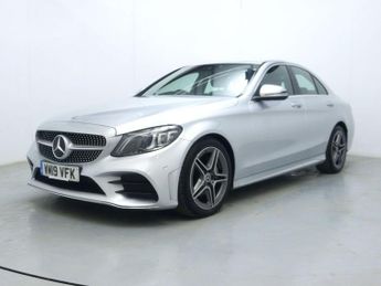 MERCEDES-BENZ C Class 1.5 C200 MHEV EQ Boost AMG Line (Premium) Saloon 4dr Petrol G-Tr