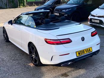 Mercedes-Benz E Class 2.0 E220d AMG Line Cabriolet 2dr Diesel G-Tronic+ Euro 6 (s/s) (