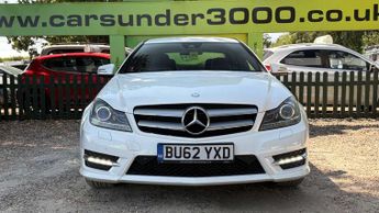 MERCEDES-BENZ C CLASS 1.6 C180 BlueEfficiency AMG Sport Coupe 2dr Petrol G-Tronic+ Eur