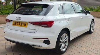 AUDI A3 1.4 A3 Sportback 40 TFSI e Sport Semi-Auto 5dr