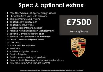 Porsche MACAN 3.6 Macan T Semi-Auto 4WD 5dr