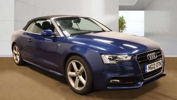 Audi A5 1.8 TFSI S line Convertible 2dr Petrol Multitronic Euro 5 (s/s) 