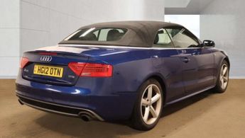 AUDI A5 Cabriolet 1.8 TFSI S line Convertible 2dr Petrol Multitronic Euro 5 (s/s) 