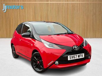 Toyota AYGO 1.0 VVT-i x-cite 4 Red Bi-Tone Hatchback 5dr Petrol Manual Euro 