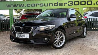 BMW 2 SERIES 1.5 218i SE Coupe 2dr Petrol Auto Euro 6 (s/s) (136 ps)