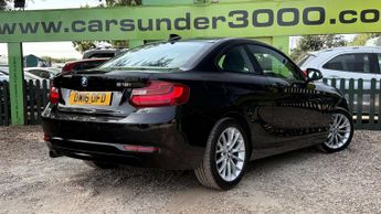 BMW 2 SERIES 1.5 218i SE Coupe 2dr Petrol Auto Euro 6 (s/s) (136 ps)