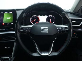 SEAT LEON 1.0 eTSI MHEV FR Hatchback 5dr Petrol Hybrid DSG Euro 6 (s/s) (1