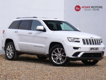 Jeep Grand Cherokee 3.0 V6 CRD Summit SUV Diesel Auto 4WD 5dr - Just 39,598 Miles / 