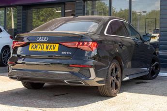 AUDI A3 2.0 TDI 35 S line Saloon 4dr Diesel S Tronic Euro 6 (s/s) (150 p