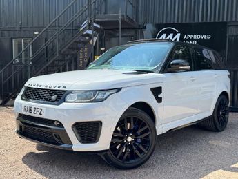 LAND ROVER RANGE ROVER SPORT 5.0 Range Rover Sport SVR V8 Auto 4WD 5dr