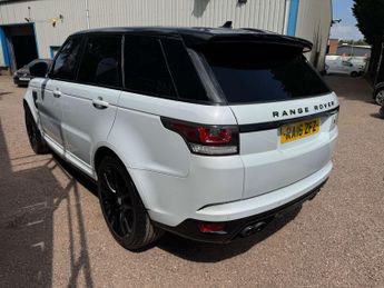 LAND ROVER RANGE ROVER SPORT 5.0 Range Rover Sport SVR V8 Auto 4WD 5dr