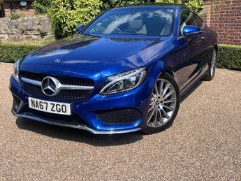 Mercedes C Class 2.1 C 220 AMG Line Premium D Auto 2dr