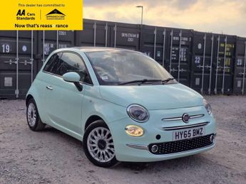 Fiat 500 0.9 TwinAir Lounge Hatchback 3dr Petrol Manual Euro 6 (s/s) (85 