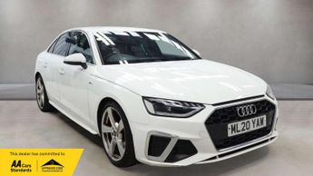 Audi A4 2.0 TFSI 35 S line Saloon 4dr Petrol S Tronic Euro 6 (s/s) (150 