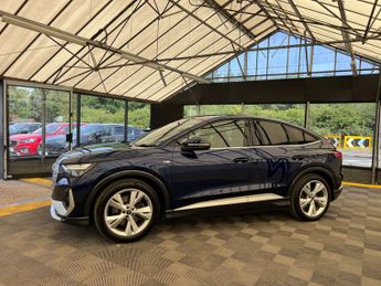 AUDI Q4 E-TRON Q4 e-tron Sportback 50 S Line Quattro Auto 4WD 5dr