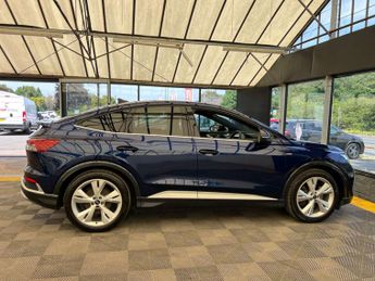 AUDI Q4 E-TRON Q4 e-tron Sportback 50 S Line Quattro Auto 4WD 5dr