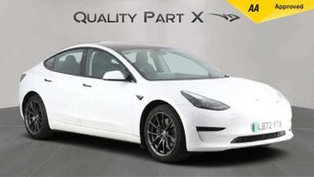 Tesla Model 3 Saloon 4dr Electric Auto RWD (241 bhp)