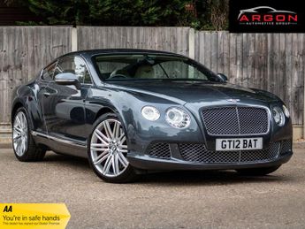 Bentley Continental 6.0 W12 GT Speed Coupe 2dr Petrol Auto 4WD Euro 5 (625 ps)