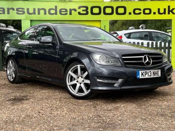 Mercedes C Class 1.6 C180 AMG Sport BlueEfficiency Auto 2dr