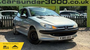 Peugeot 206 1.1 Look Hatchback 5dr Petrol Manual (a/c) (148 g/km, 60 bhp)