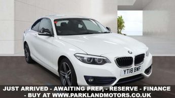 BMW 218 2.0 218d Sport 2dr